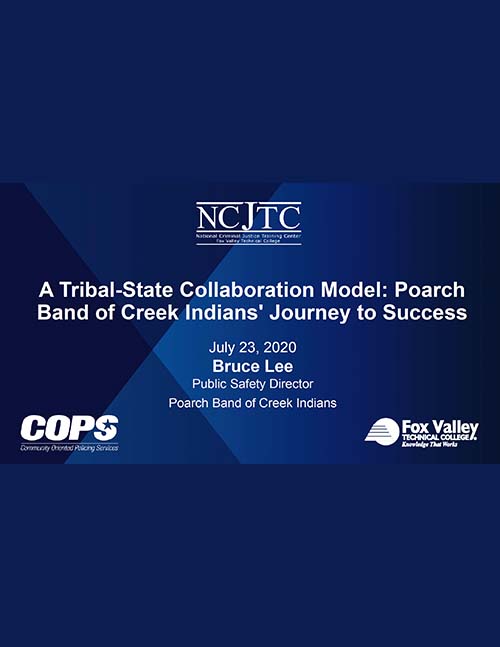 A Tribal-State Collaboration Model_ Poarch Band of Creek Indians' Journey to Success Presentation