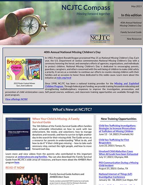 NCJTC Compass Newsletter 2023-05