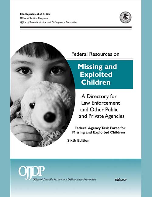 Federal Resources on Missing and Exploited Children Image