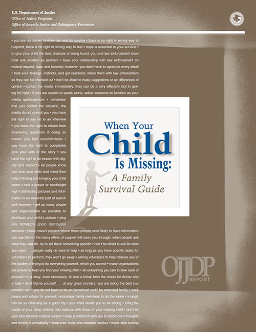 When Your Child is Missing: A Family Survival Guide