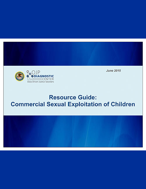 Resource Guide: Commercial Sexual Exploitation of Children Image
