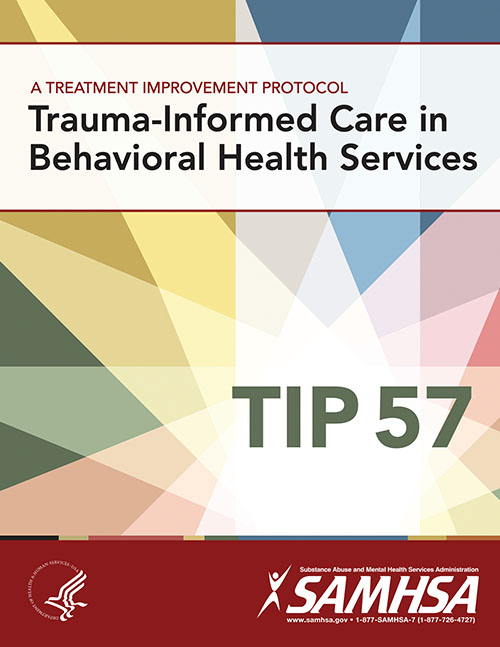 Trauma-Informed Care = SAMHSA Tip Sheet