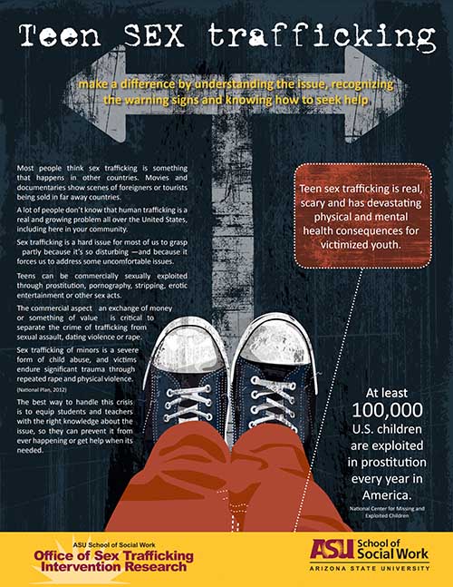 Project Starfish Webinar- Teen Sex Trafficking Brochure