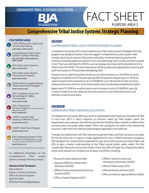 CTAS PA 2 Factsheet