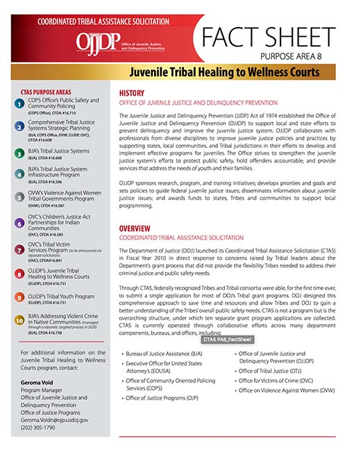 CTAS PA 8 Factsheet