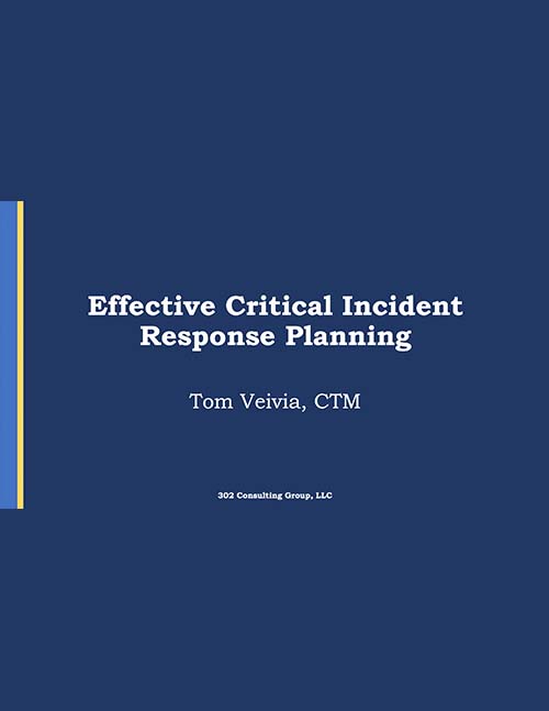 2019 CSS Conference - Critical Incident Response Planning Presentation