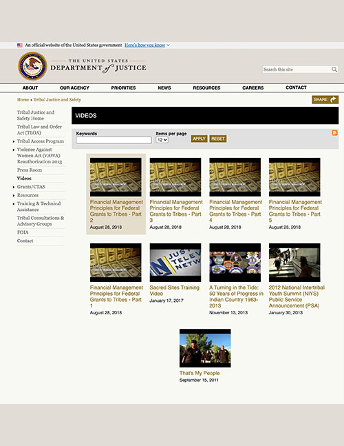 Tribal Financial Management videos