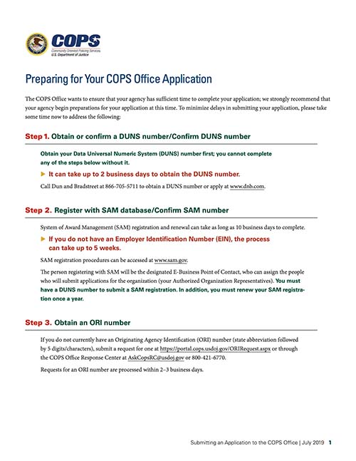 CTAS Programmatic: Preparing your COPS application Image