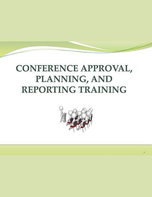 CTAS Financial Mgt: Conference Cost training