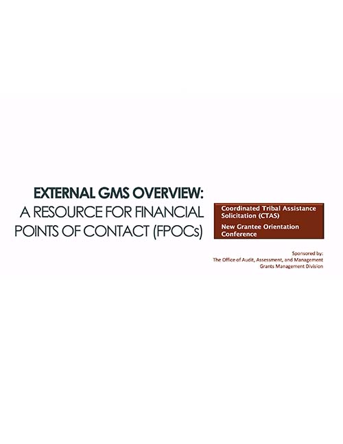 CTAS Financial POCs - GMS Presentation