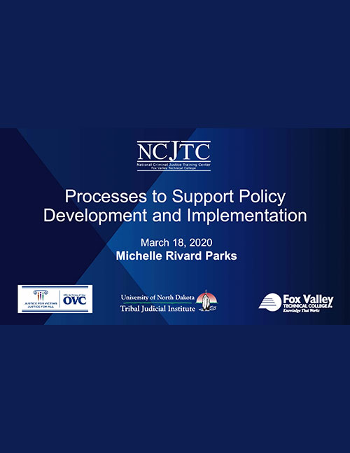 Process to Support Policy Development and Implementation_Powerpoint