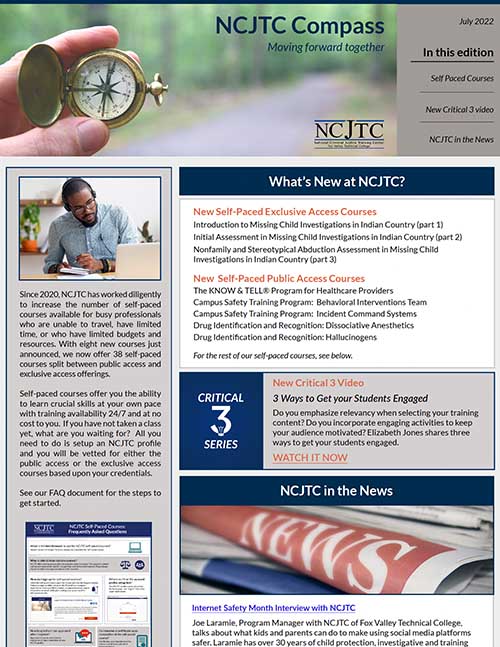 ***NCJTC Compass Newsletter 2022-07 Image