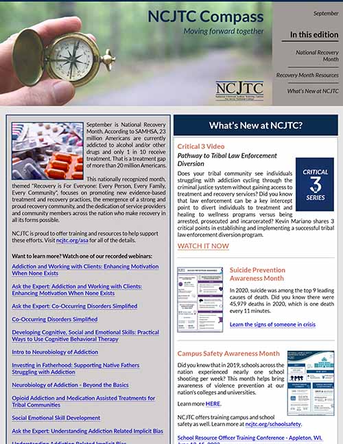 ***NCJTC Compass Newsletter 2022-09 Image