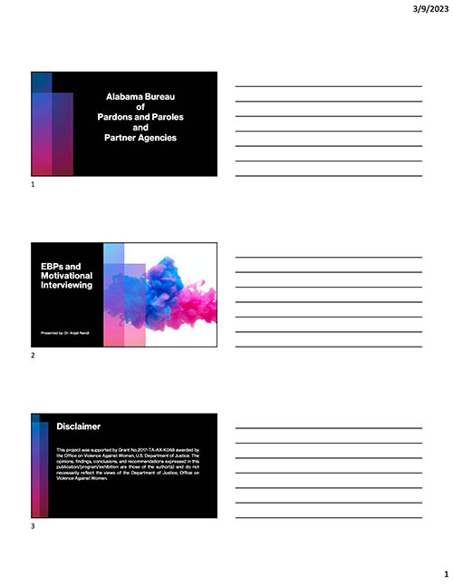 EBP Training Powerpoint Image