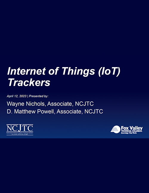 IoT Trackers - Powerpoint Slides