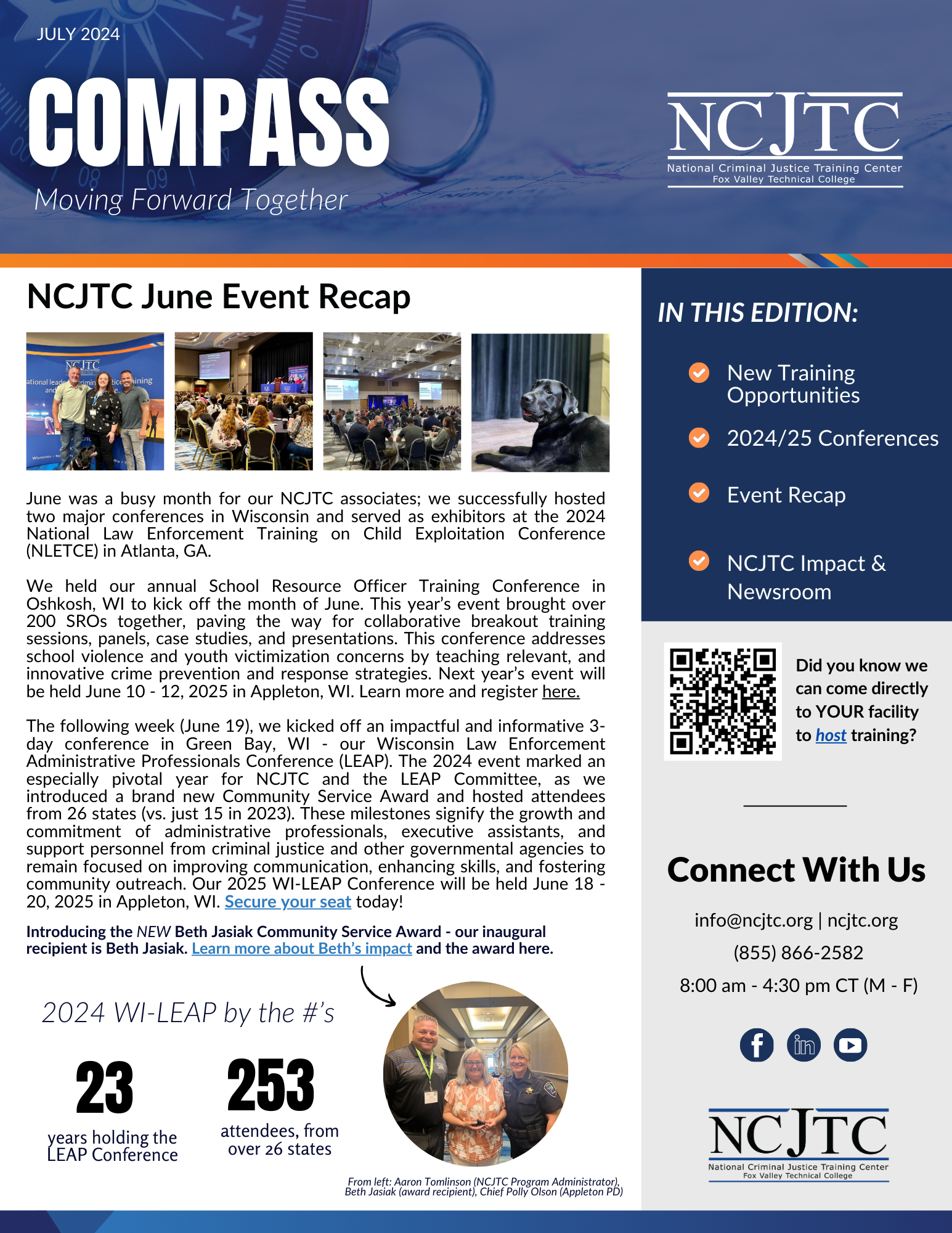 NCJTC Compass Newsletter 2024-07