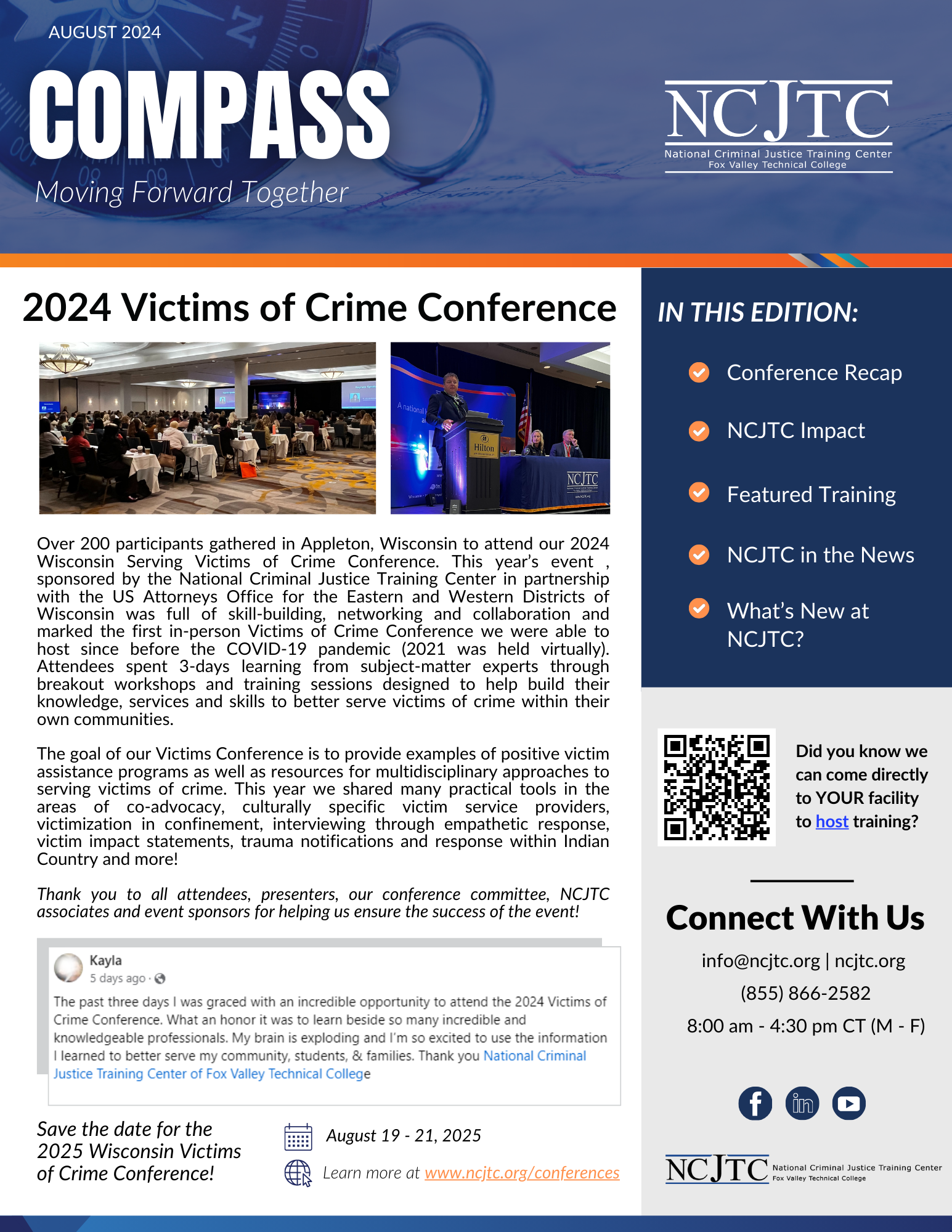 **NCJTC Compass Newsletter 2024-08