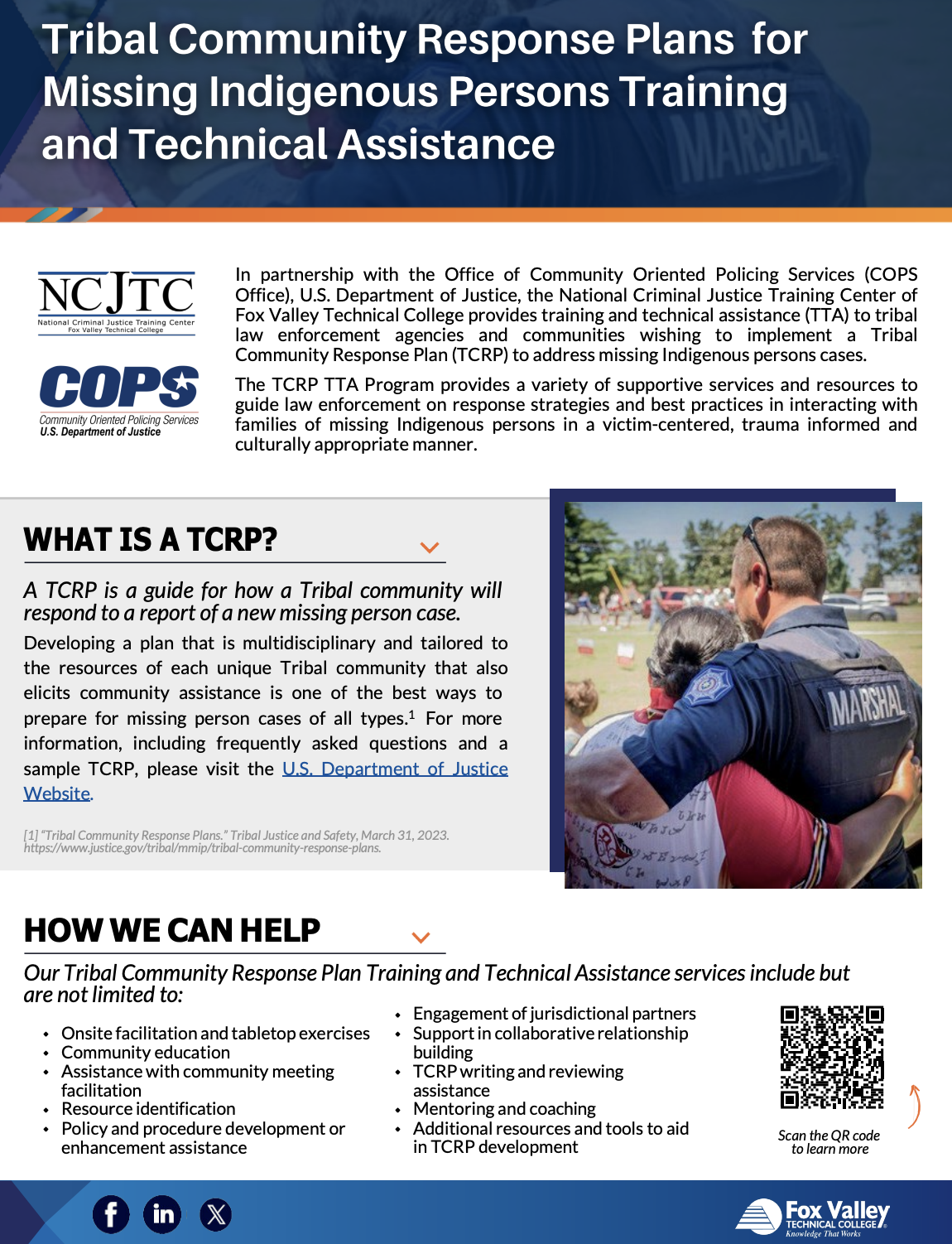 COPS TCRP TTA Flyer