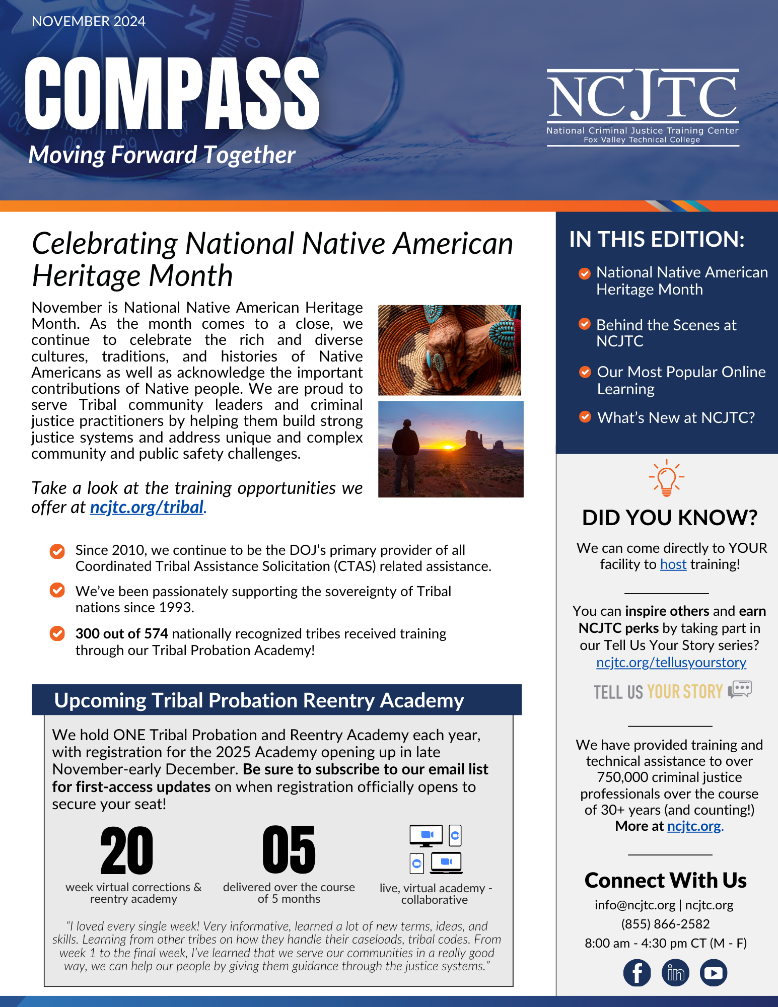 **NCJTC Compass Newsletter 2024-11