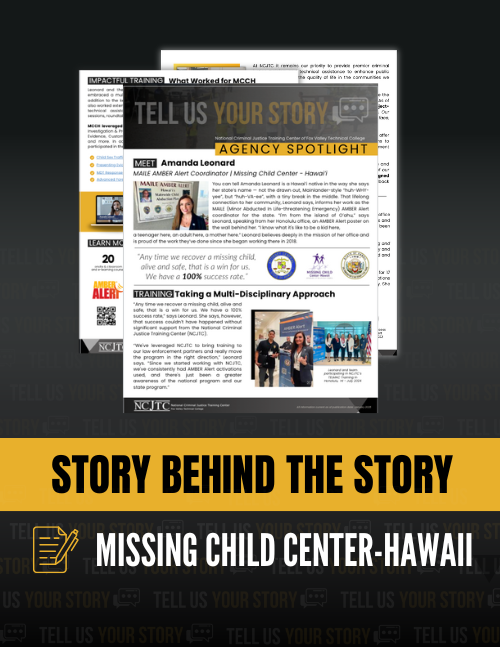 Ep. 1: In-Depth Story Insights | Missing Child Center Hawai'i Image