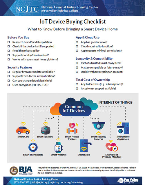 IoT Device Buying Checklist