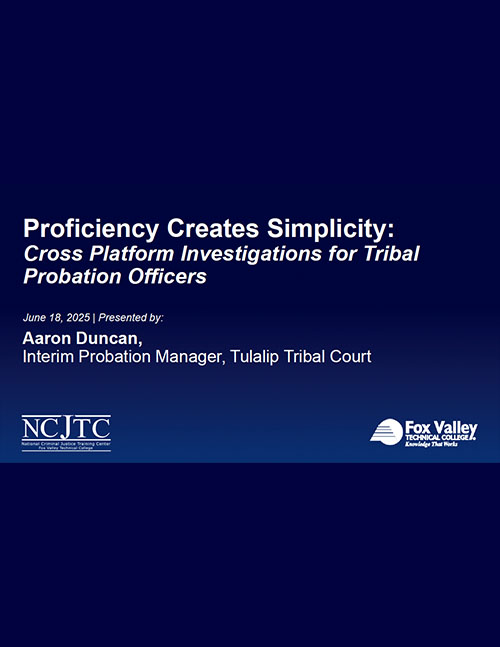 Proficiency Creates Simplicity: Cross Platform Investigations - Powerpoint Slides