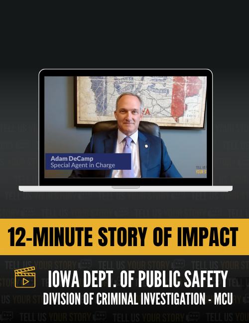 Ep. 3 | Adam DeCamp, Division of Criminal Investigation with Iowa Dept. of Public Safety