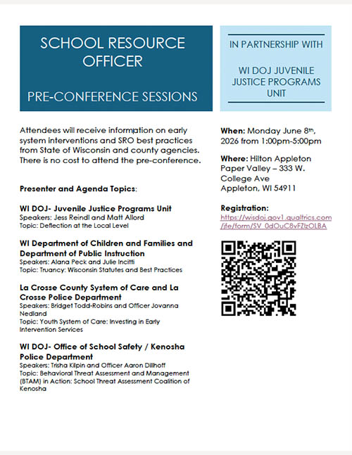 2026 SRO Pre-conference Flyer