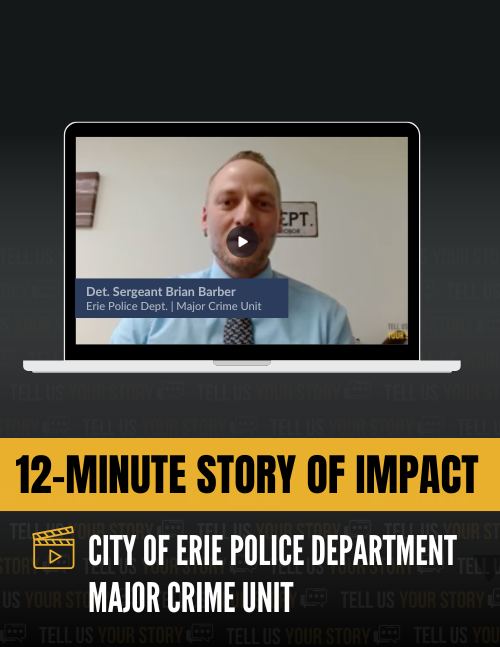 Ep. 4 | Det. Sgt. Brian Barber, Major Crime Unit | Erie Police Department