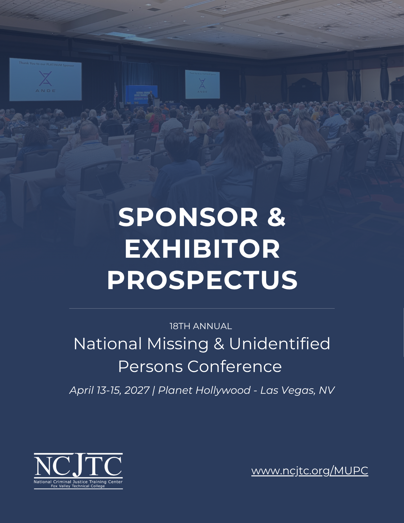 2027 National Missing & Unidentified Persons Conference | Sponsor Prospectus